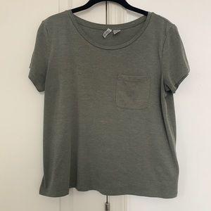 Green Relaxed Top - H&M Basics Divided